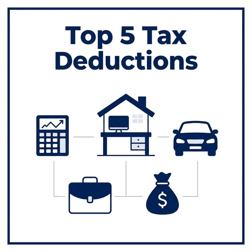 Top 5 Tax Deductions for Canadian Small Businesses